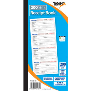 Receipt Book 4UP Carbonless 200s