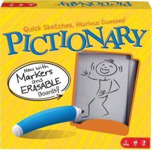 DKD479995* Mattel DP Pictionary w/Markers & Erasable Boards