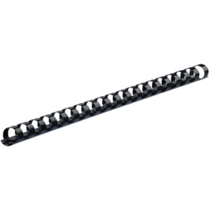 Binding Element 19/20MM (3/4") BLACK 21 Rings /100s