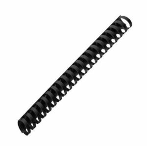 Binding Elements 25mm (1") Black 21 Ring 50/bx