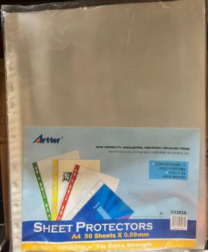 Sheet Protectors A4 235x300 H/Duty Sold Singular
