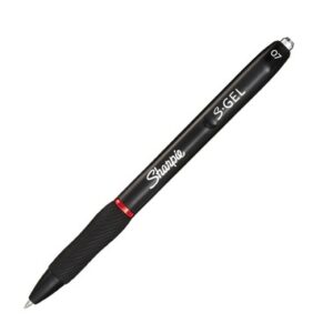 Sharpie S-Gel #2096158 RED Medium Retractable Pen - (12/bx)