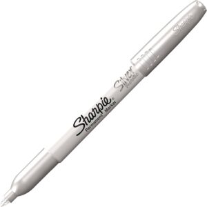 Sharpie #39100 Metallic SILVER Fine Markers - (12/bx)